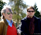 3)Da sinistra Cristiano Mercalli (Allevamento Dei Sei) ed Enrico Landoni, giornalista della Gazzetta dello Sport( 13-04-13)