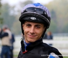 Il jockey Antonio Fresu 