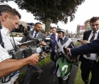 Jim Crowley is the centre of attention after guiding Ulysses to York glory 