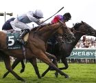 Montaly (near side) powers home to overhaul Dartmouth in the Lonsdale Cup