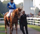 Vanjura al tondino del Gran Premio Di Capua