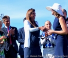 Cristiana Brivio ritira il premio Carlo Vittadini come allevatrice (S.A.R.L.)