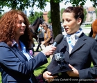 Liliana Pennati intervista l'amazzone Jessica Marcialis che ha  una telecamerina installata sul cap