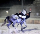Fiera mediterranea del cavallo - esibizione di Biagio La Rosa