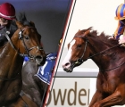 Preview Mishriff (left) and Love leading fancies for Wednesday’s Juddmonte International at York, 18 08 2021