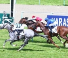 Prix Edmond Blanc (Gr2), le hongre de 4 ans Wally (Siyouni) a gagnè, FRA Deauville 15 08 2021