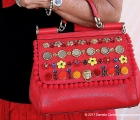 Una particolare borsa di Dolce & Gabbana in tema con il colore della giornata 