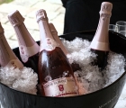 Lo champagne Comte de Montaigne Rosé