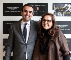 Stephane Revol e Daniela Carlotti  direttore creativo di Galoppo & Charme