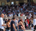 Il folto pubblico presente all'Ippodromo per la giornata del G.P. di Milano 2014.