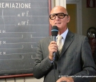 Il giornalista Enrico Querci in diretta dalla Sala Bilance della Palazzina Proprietari