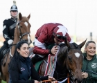 Well done my son Davy Russell enjoys Tiger Roll’s Grand National triumph, Aintree 06 04 2019