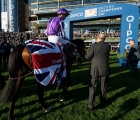 Magical and Donnacha O’Brien enter Ascot’s winner’s circle after the Champion Stakes, 19 10 2019 Ascot