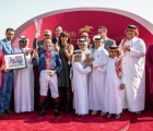 Premiazione del G3 in Qatar vinto da Luca Maniezzi-21-02-2020