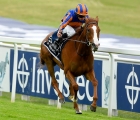 Horse Racing - Derby Festival - Epsom Downs Racecourse, Epsom, Britain - July 4, 2020  Love ridden by Ryan Moore wins the Investec Oaks, as racing resumed behind closed doors after the outbreak of the coronavirus disease (COVID-19)   