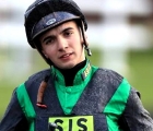 Jockey Gabriele Malune in the Betway Heed Your Hunch Handicap (Photo by Mike Egerton/PA Images via Getty Images)