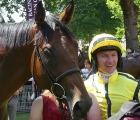 far-above-and-pj-mcdonald-after-the-pair-had-landed-the-prix-kistena-at-deauville-2019