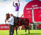 ioritz-mendizabal-celebrates-a-third-qatar-prix-du-jockey-club-success-on-st-marks-basilica-fra-chantilly-06-06-2021