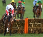Cheltenham jamie-moore-and-goshen-clear-the-last-with-the-triumph-hurdle-seemingly-in-the-bag-1