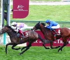 Lagardère  Lanfranco Dettori se console avec Angel Bleu, ParisLongchamp 03 10 2021 FRA