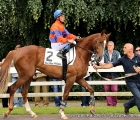 Hingol con in sella Gregorio Arena al tondino del Premio Avvenire