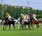 Roptuz si stacca dal gruppo, davanti a Carolwood Drive per vince il Premio ND Lorenza Strada Moro