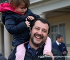 l'europarlamentare e segretario della Lega Nord Matteo Salvini