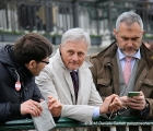 Enrico Landoni e Tasende discutono del Premio Cesare degli Occhi