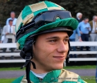 Il jockey Andrea Mezzatesta