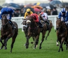 James Doyle is able to steal a look back aboard Blue Point in the King’s Stand 18-06-2019