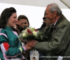 L'amazzone Debora Fioretti viene premiata per la vittoria