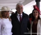Da sinistra: la proprietaria Sig.ra Borsani, il Dr. Del Torchio e la Sig.ra Luisa Marzullo