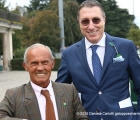 l'ex grande fantino Gianfranco Dettori con il proprietario ed allevatore Riva