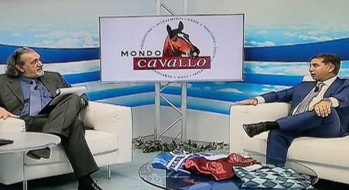 1°puntata di MONDO CAVALLO: Daniele Fortuzzi e l'agente ippico Marco Bozzi